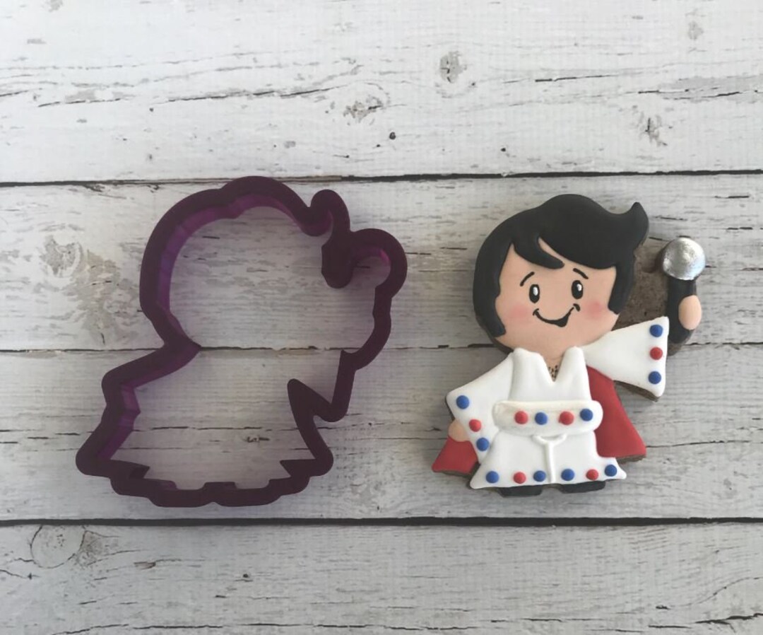 Elvis Cookie Cutter and Fondant Cutter and Clay Cutter Etsy