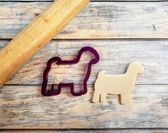 Boer Goat Cookie Cutter and Fondant Cutter and Clay Cutter