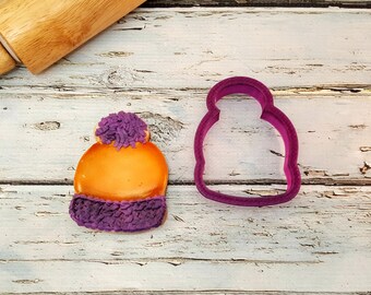 Winter Cap Cookie Cutter or Fondant Cutter and Clay Cutter