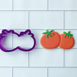 Tomatoes or Pair or Tomatoes Cookie Cutter or Fondant Cutter and Clay Cutter