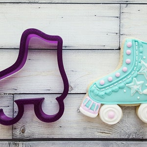 Roller Skate Cookie Cutter and Fondant Cutter and Clay Cutter