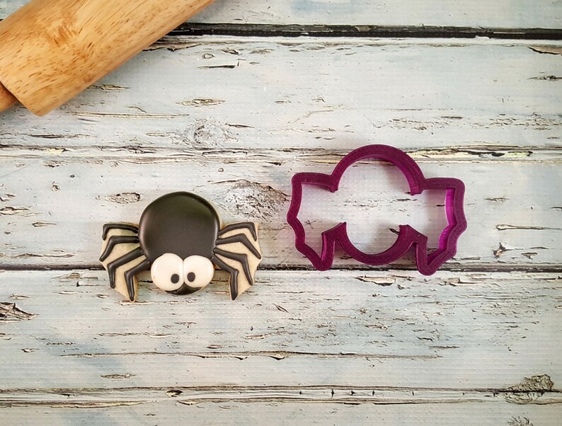 Spider or Halloween Spider Cookie Cutter or Fondant Cutter and Etsy
