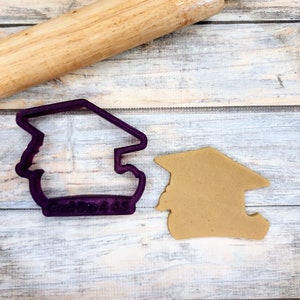 Graduation Cap #4 with Diploma Cookie Cutter or Fondant Cutter and Clay Cutter