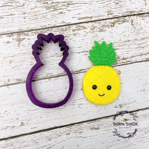 Pineapple Cookie Cutter or Fondant Cutter and Clay Cutter Etsy
