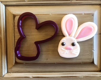Bunny #6 Cookie Cutter and Fondant Cutter and Clay Cutter