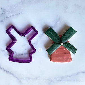 Windmill #2 Cookie Cutter and Fondant Cutter and Clay Cutter