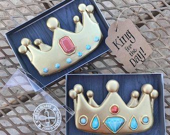 King Crown #2 Cookie Cutter or Fondant Cutter and Clay Cutter