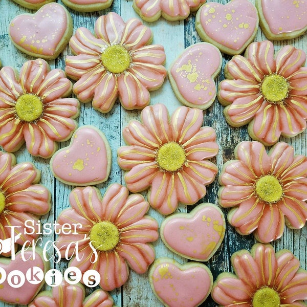 Daisy Flower Cookie Cutter and Fondant Cutter and Clay Cutter