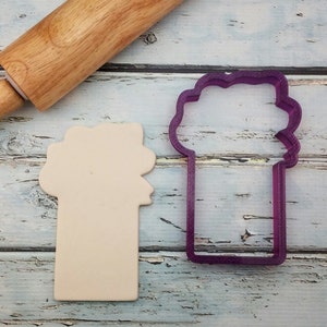 Magnolia Bouquet Cookie Cutter and Fondant Cutter and Clay Cutter