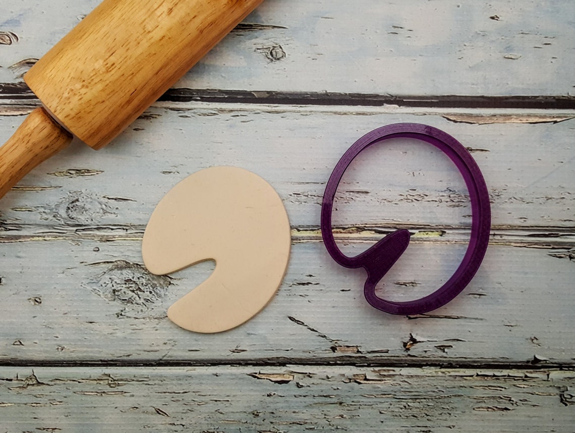 Paint Palette Cookie Cutter and Fondant Cutter and Clay Cutter Etsy