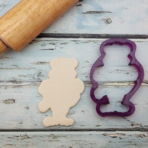 Monster Cookie Cutter or Fondant Cutter and Clay Cutter