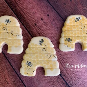 Kakform eller fondantform och leraform till bikupa bild 4