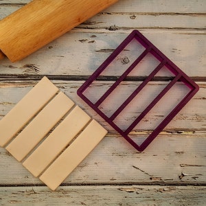 Multi-Mini Rectangle Cookie Cutter and Fondant Cutter and Clay Cutter