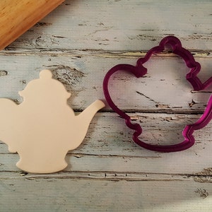 Tea Pot or Coffee Pot Cookie Cutter and Fondant Cutter and Clay Cutter image 1