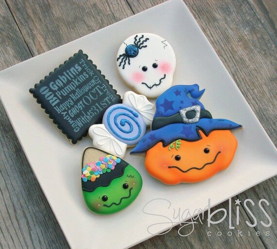 SugarBliss Cookies Scarecrow or Witch Pumpkin Cookie Cutter or Fondant Cutter and Clay Cutter
