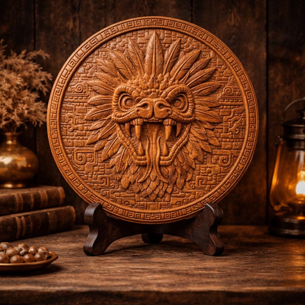 Aztec Gods STL CNC Files, Mythology Relief Models – Laser & 3D Printing ...
