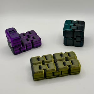 3D Printed Fidget Toy – Articulated Fidget, Sensory Desk Toy, Stress Relief & Focus Fidget