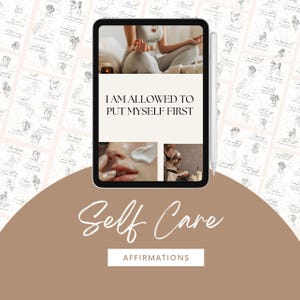 30 Affirmationen für Frauen / tägliche positive Zitate / psychische Gesundheit & Achtsamkeit Karten (druckbar)