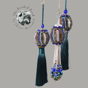 Tassel, beaded ornament or pendant handmade by Sharri Moroshok
