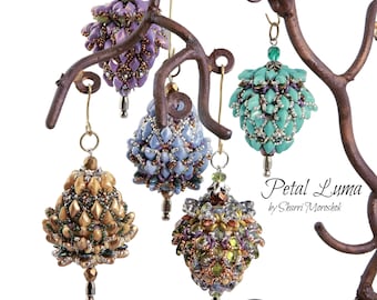 Petal Luma pendant miniature ornament