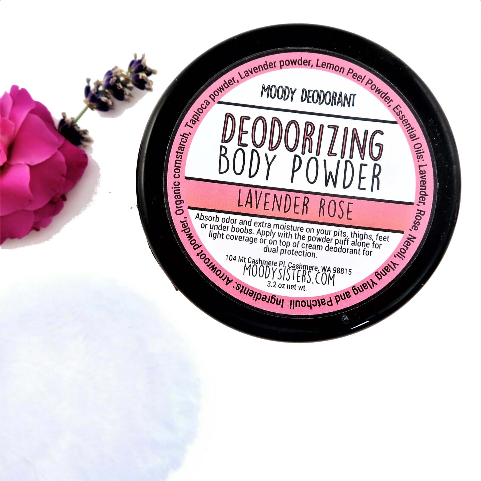 Feminine Body Powder Feminine Deodorant Vaginal Odor Etsy Australia