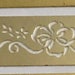 Brass Stencil for Papercrafting and Die Cutting