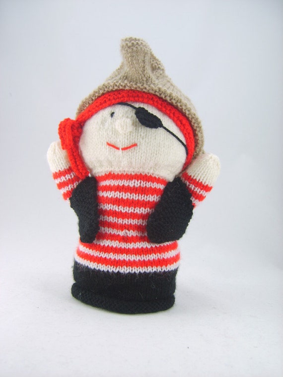 pirate hand puppet