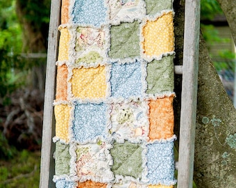 Grand Adventures - Baby Rag Quilt