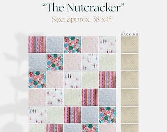The Nutcracker - Baby Rag Quilt