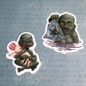 Creatures from the Black Lagoon Stickers