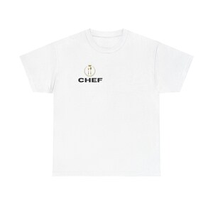 Chef Nutrition Facts Unisex Heavy Cotton Tee, Chef Gift, Cooking Apparel, Foodie T-Shirt, Kitchen Lover Shirt, Culinary Wear