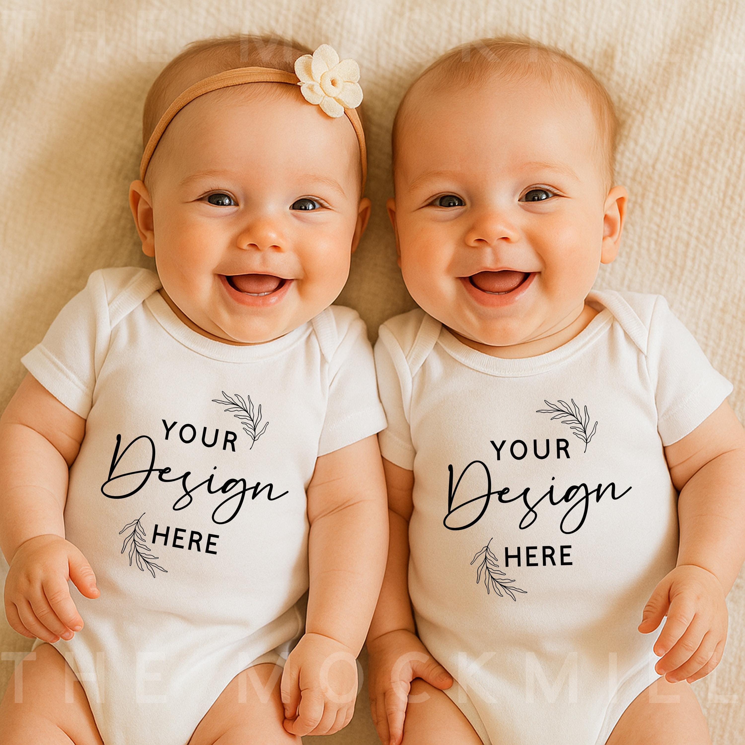Baby set tutina in jersey di cotone con stampa Blu