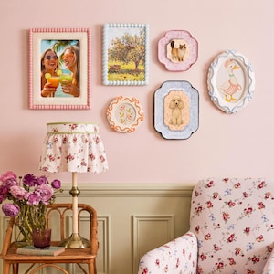 Soufflé Soft-Edged Healing Picture Frame (4x4/4x6/5x7),  Squishably Sweet | For Selfies/Pet Pics | Desktop/Wall Decor