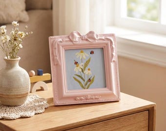 アイドル [MINYYUNY] Aesthetic 4-Cut Frame Color Colorful Picture Frame Set of 4 - Multiple Styles (4x4/4x6) Witih