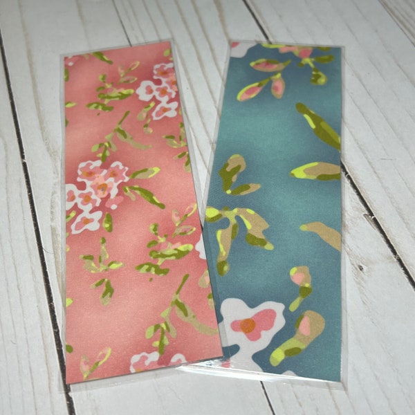 Laminated Bookmark Etsy