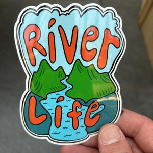 River Life - sticker