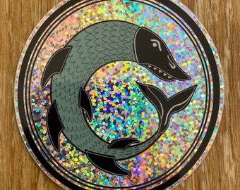 Dolphin - Asbury Park - Convention Hall - Sticker