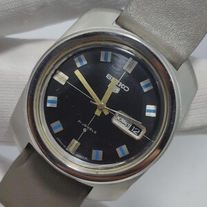 N-Mint Seiko 5 Automatic 6119-8220 &#39;&#39;Cross Hair Dial&#39;&#39; Vintage Watch Japan
