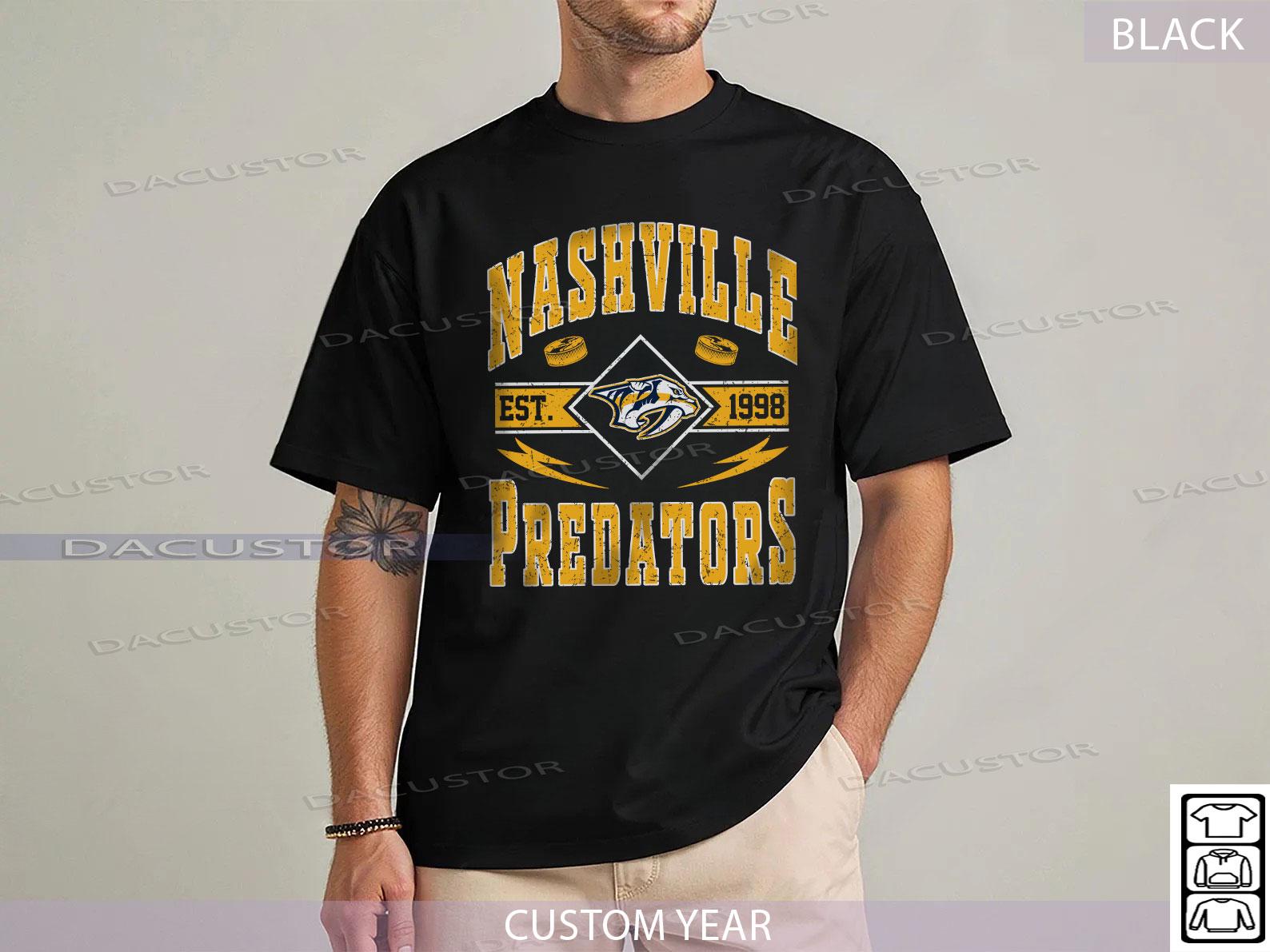 Chemise Nashville Predators NHL - Homme - XL - Manches Longues - Neuve