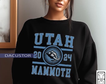 Vintage Utah Mammoth sweatshirt | Utah Mammoth Sweatshirt | Utah Hockey Fan shirt | Hockey Fan shirt sweater hoodie