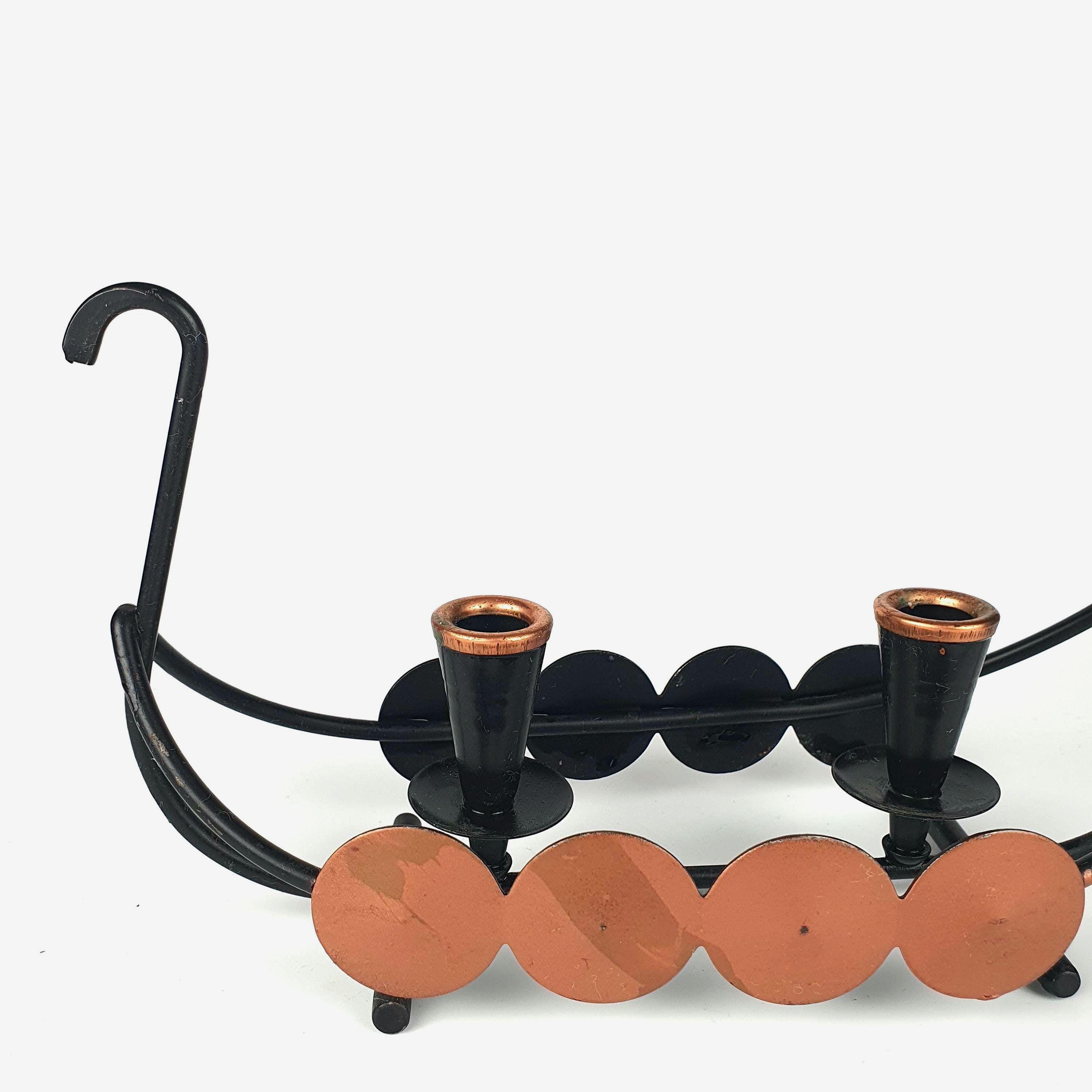 グンナー・アンダー キャンドルホルダー｜鉄製＆カッパー製