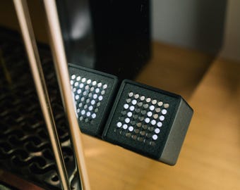 Doppio Cortado: Alles-in-één automatische shottimer voor espressomachines met portafilter (Bezzera, Rocket, ECM, Profitec,…) - Eenvoudig vast te lijmen