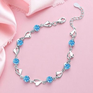925 Silver Star Beaded Bracelet – Luxury Double Layer Adjustable Chain for Women, Designer Jewelry