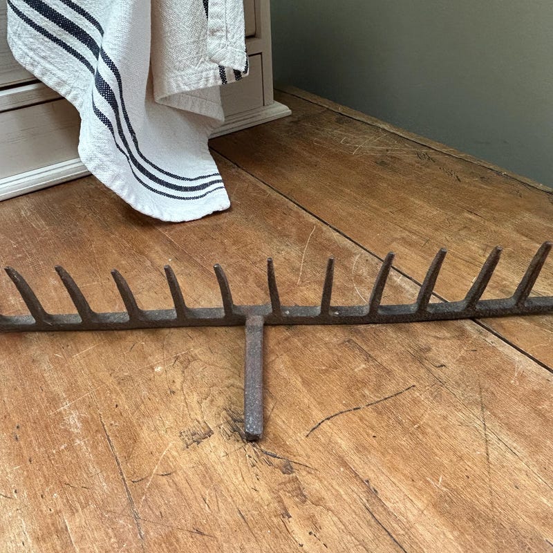 Vintage Rake - Etsy