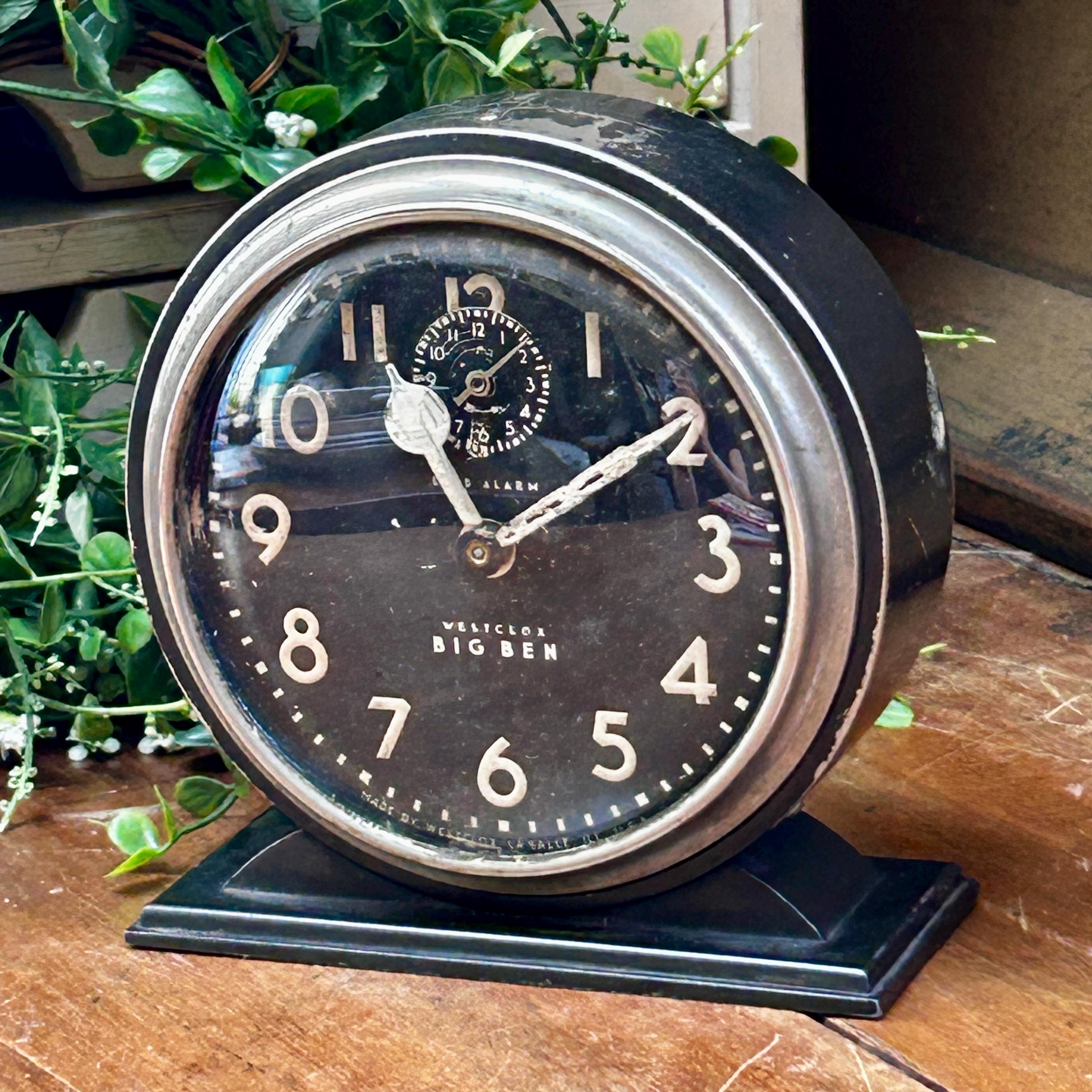 Westclox Vintage Alarm Clock - Etsy