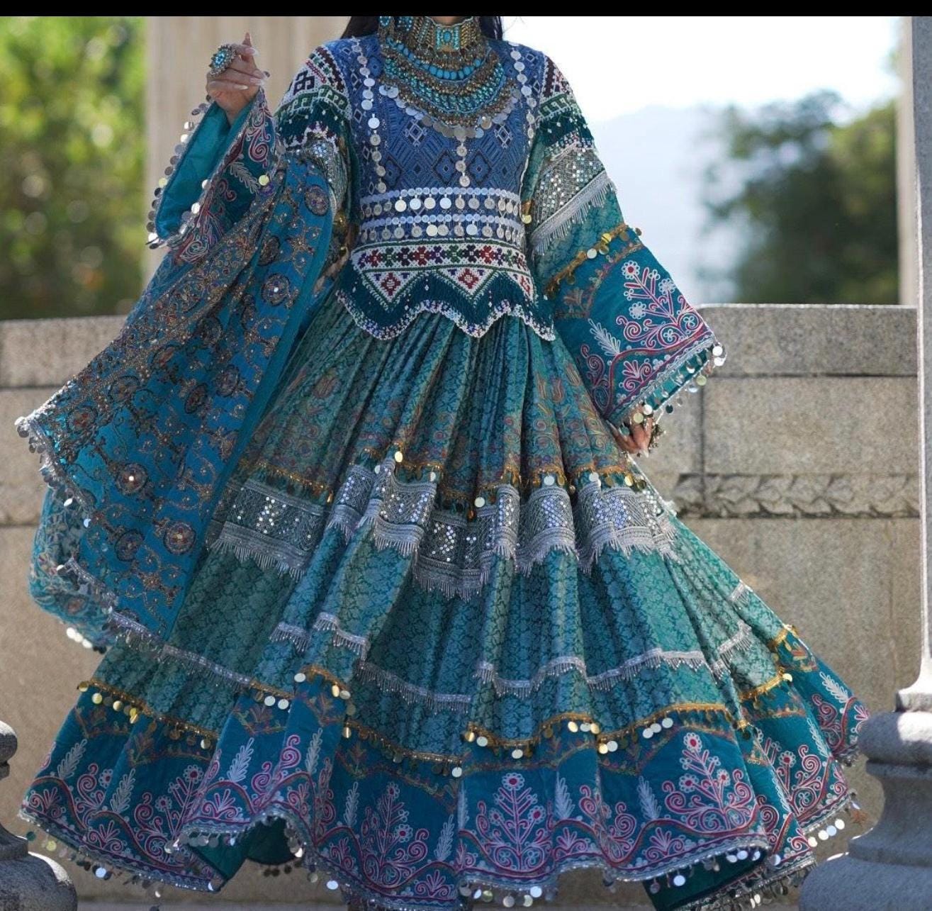 Afghani Dress Women - Etsy