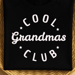 Cool Grandma Shirt, Mother&#39;s Day Shirt, Best Grandma Shirt,  Nana Shirt, Gift from Grandkids, Coquette Grandmother Shirt,Grandma Shirt