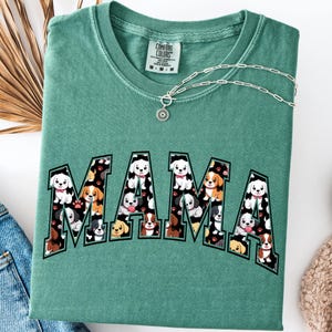 Retro Dog Mama PNG, Vintage Dog Mom Png, Dog Mom Png, Dog Lover Gift, Dog Gifts, Mama Png, Mom Life Png, Mother&#39;s Day Gift, Gift for Dog Mom