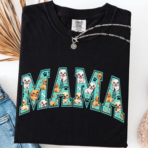 Retro Dog Mama PNG, Vintage Dog Mom Png, Dog Mom Png, Dog Lover Gift, Dog Gifts, Mama Png, Mom Life Png, Mother&#39;s Day Gift, Gift for Dog Mom