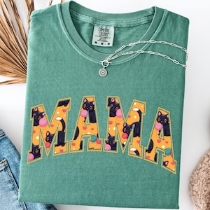 Retro Cat Mama PNG: Vintage Cat Mom Design (Digital Download